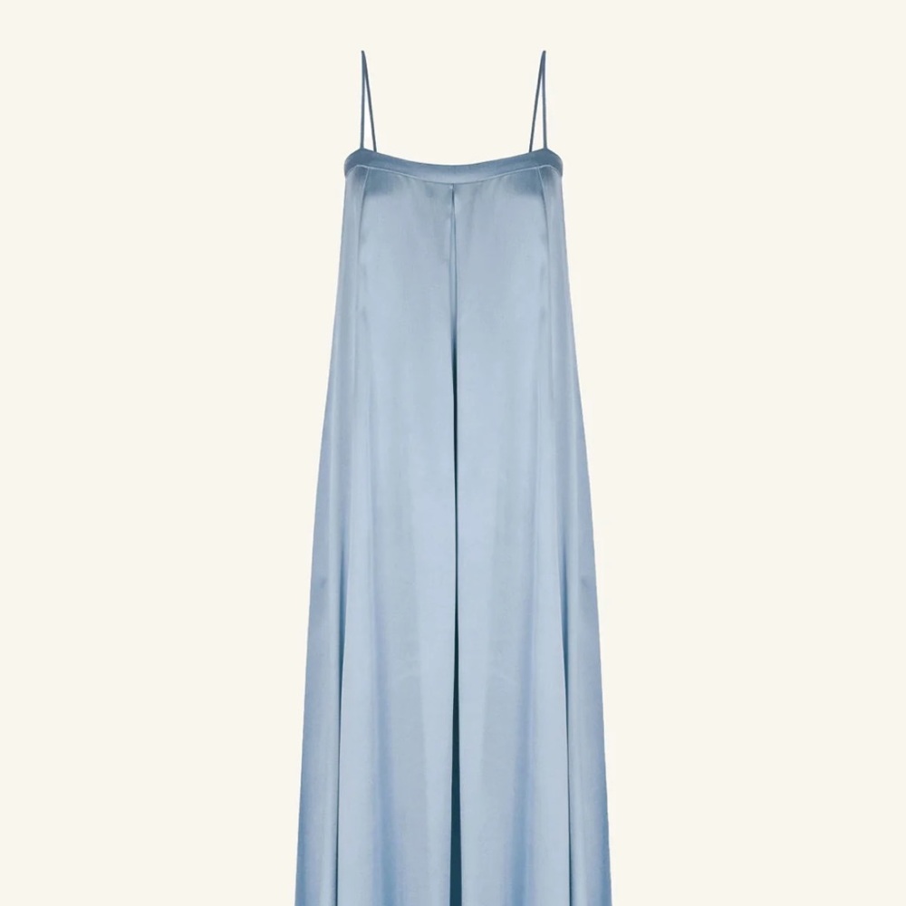 Shona Joy La Lune Column Maxi Dress - Powder Blue
